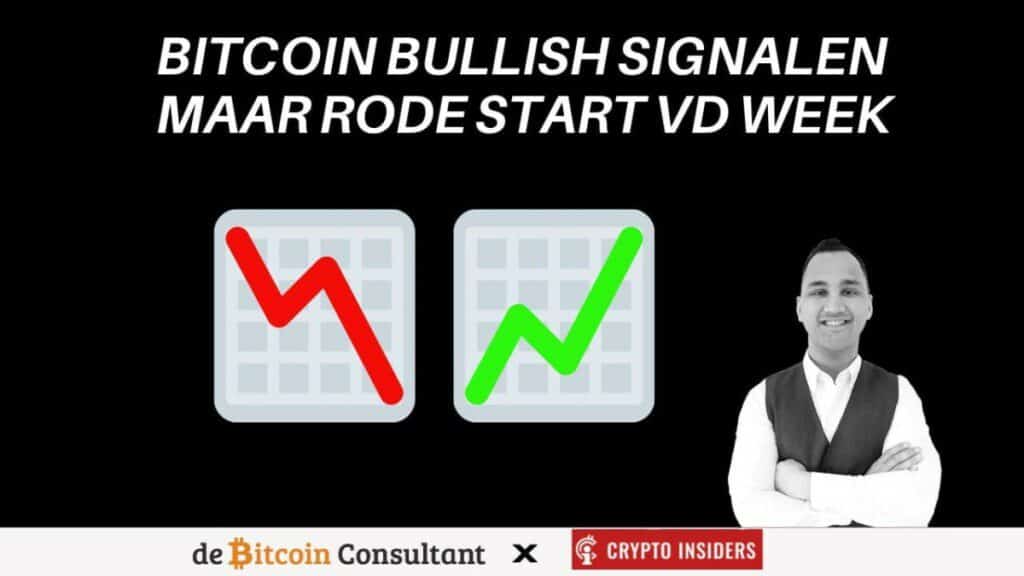 Bitcoin start de week rood, maar eindigt groen? John bekijkt de koersen