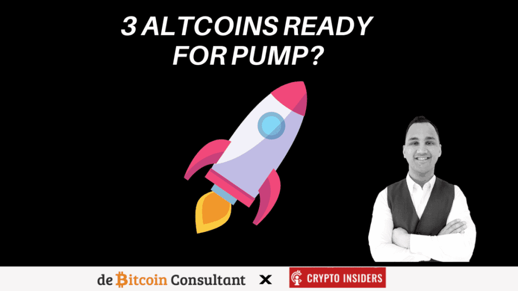 Zijn deze 3 altcoins klaar voor een pump? John bekijkt de koersen