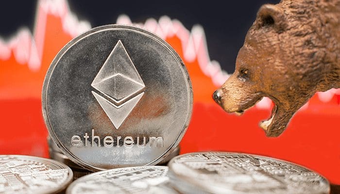 Ethereum analyse: ETH toont zwakte, duikt koers onder $1.000?