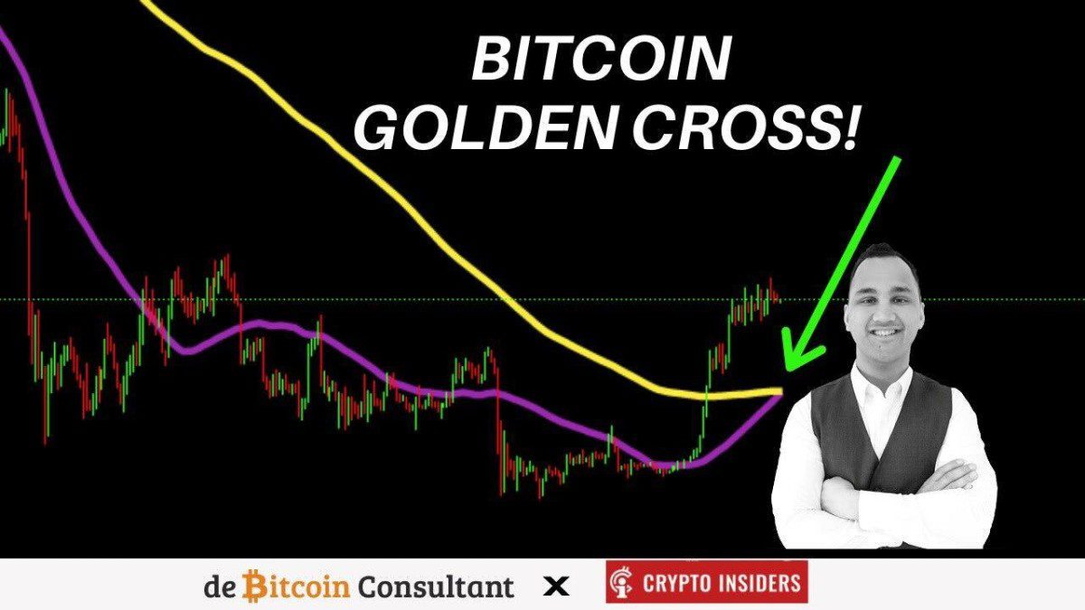 Bitcoin ‘Golden Cross’ coming up, what does that mean for the price?