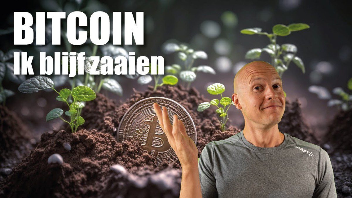 Bitcoin is saai, maar toch blijf ik juist nu zaaien