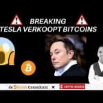 Welk effect heeft bitcoin verkoop van Tesla? John bekijkt de koers