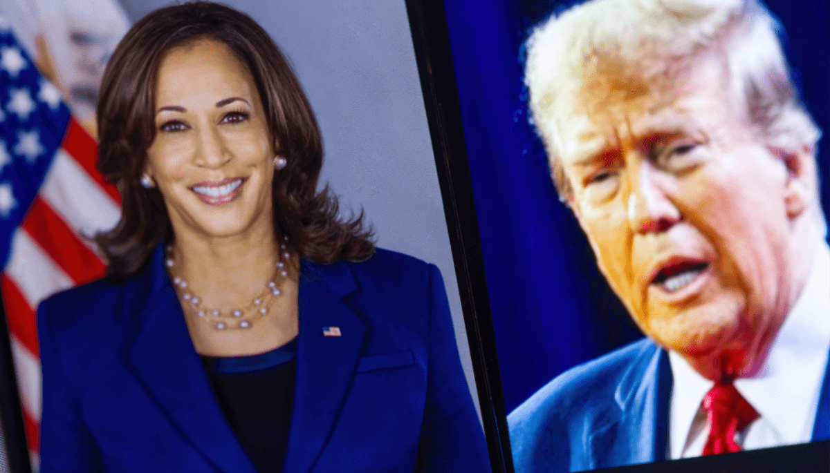 Crypto-wedders voorspellen 75% kans dat Harris Trump verslaat in eerste debat