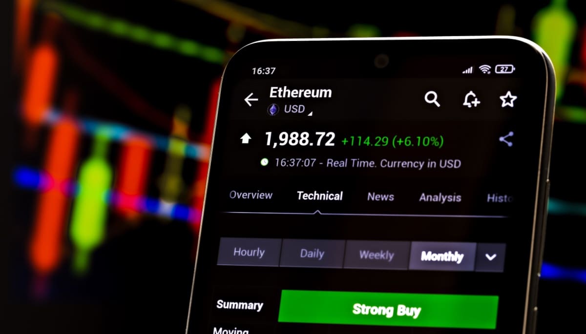 Ethereum-investeerder verkoopt zijn crypto, met 1.024.000% winst