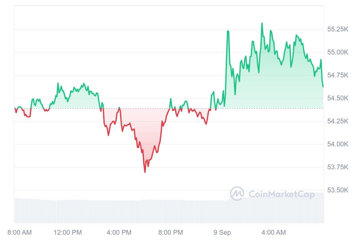 Bitcoin koers CoinMarketCap