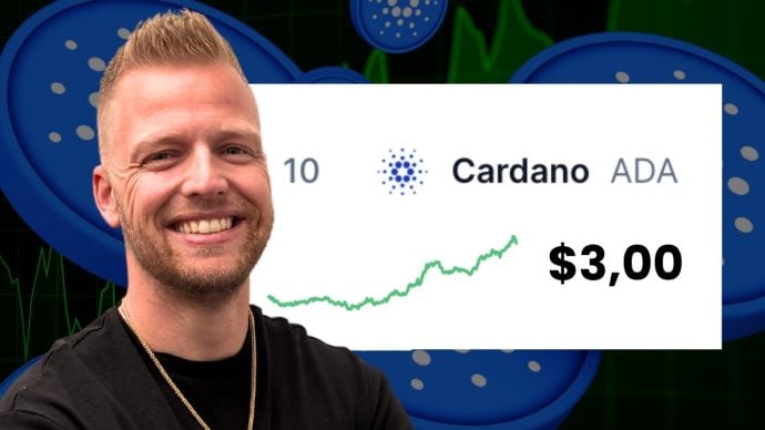 Kan de prijs van cardano x10 gaan en weer boven de $3 stijgen?