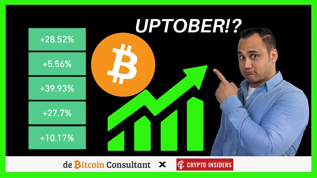 'UPtober' komt eraan: kan Bitcoin uitbreken naar $95.000?