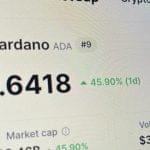 Cardano koers stijgt 75%, wat is er aan de hand?